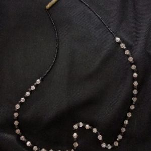 Black And White Bead Necklace