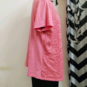 Plus Size Pink Top