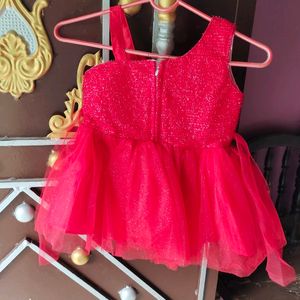 Beautiful ❤️ Red Colour Gown 😍😍 For Baby