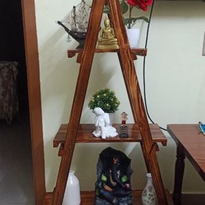 Foldable Book Rack Wooden