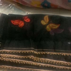 Black Saree Pretty