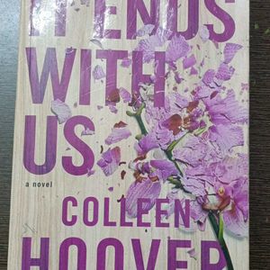 FICTIONAL BOOK , IT ENDS WITH US BY COLLEEN HOOVER