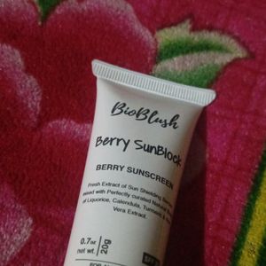 Bioblush Berry Sunblock