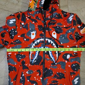 Bape Shark Hoodie Size M