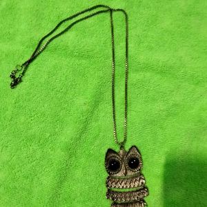 Quirky Fashion Necklace (Owls, Butterfly, Bells)