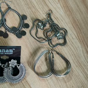 New Oxidised Earings Beautify Ur Look