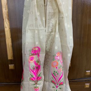 Unstitched Kurta Set With Dupatta