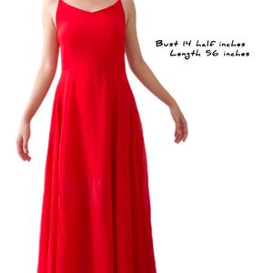 Maxi Red Dress