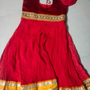 Anarkali Kurta Only Top With Heavy Embroidery