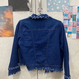 Dark blue denium jacket