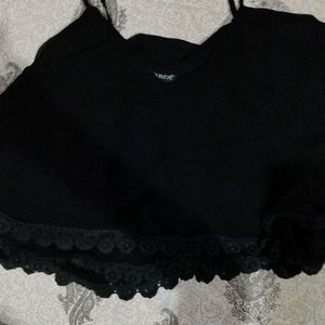 Black Crop Top