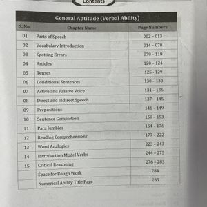 General Aptitude For ESE or GATE