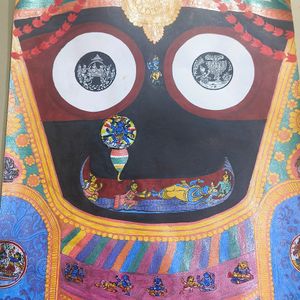 Shree Jagannath Painting With Frame