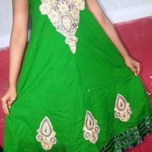 STYLISH GREEN FROCK