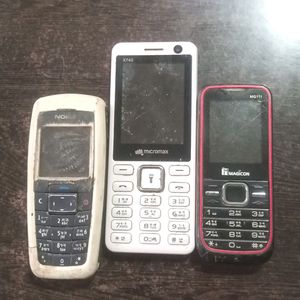 Old And Damage Mobile Phones