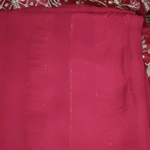 Saree With Stiched Jacket