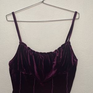 Shein Cami Top Velvet