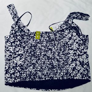 Zudio Floral Print Crop Top