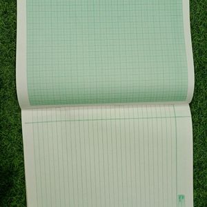 Combo Of Sketch, Scrap, Graph Book