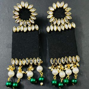 Fancy Party Wear Hav Long Size Earrings