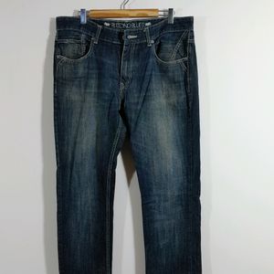 Dark Blue Faded Jeans (Men's)