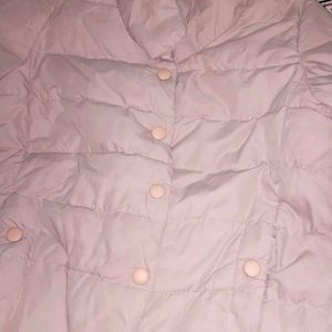 Women Winter Wear Pink Jacket