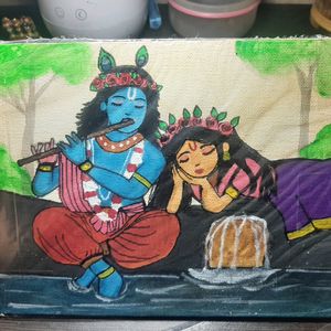 Radha Krishna Painting