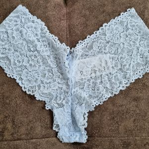 Light Blue Lacy Lingerie