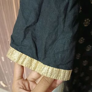 Black Kutis With Golden Border