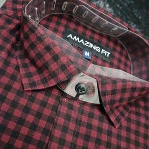 100% Cotton Premium Quality Checkered Casual Shirt