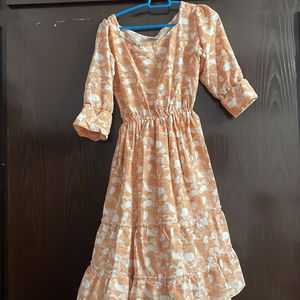 Peach Frock