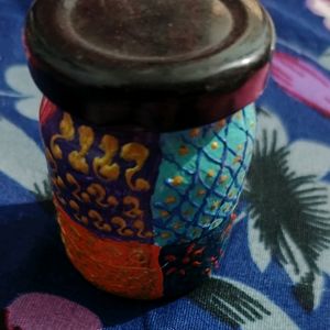 Decorative Glass Jar