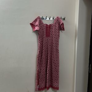 Women XL Size Stitched Dress