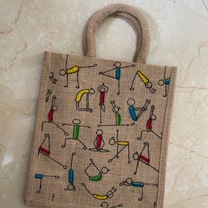 Small Carrying Bag / Kids Jute Lunch Box