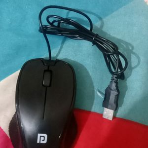 Wired Optical New Look Mouse.Easy Grip Heavy Duty