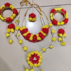 Bridal Haldi Jewellery