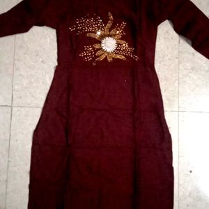 Beautiful Brown Kurta