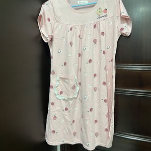 Pink Short Nighty