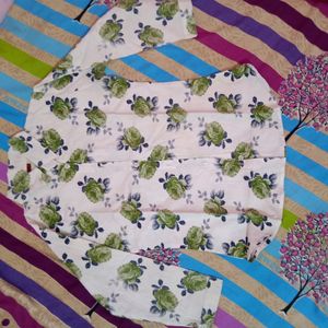 Printed White Shirt For Women