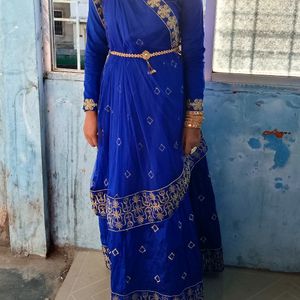 Navy Blue Lehenga Choli