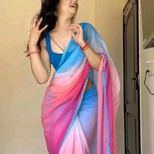 women printed saree