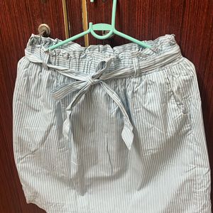 A Line Mini Skirt