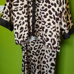 Animal Print Coord Set New With Tag