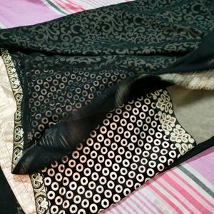 Black 🖤 Net Saree ❤️🛍️📷 Only One Time Used For