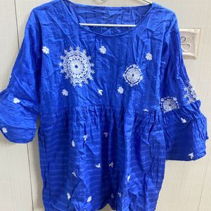 Short Blue Tunic