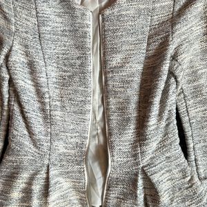 H&M Tweed Peplum Jacket