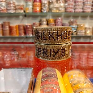 Famous Lahthi customize Name And Photo Lac Bangles