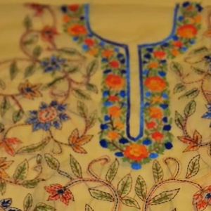 Phulkari Hand Work Kurti Material