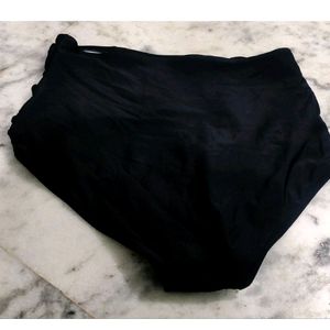 High Waist Black Panty