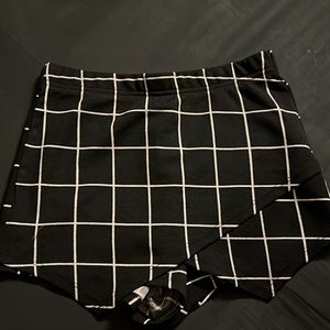 Cute Cheq Mini Skirt